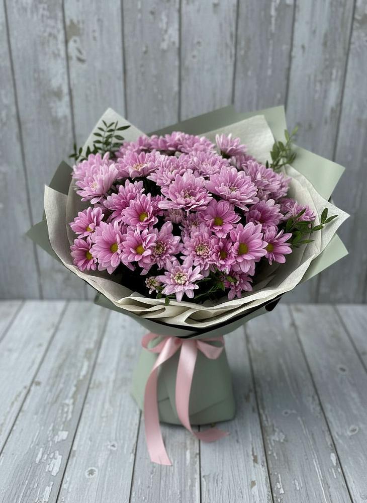 Букет цветов из: Хризантемы в Оренбург