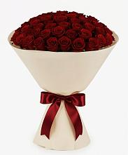 Букет 101 Бордовая роза Блэк Бакарра в Оренбург