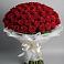 Букет 101 Красная роза Блэк Мэджик в Оренбург