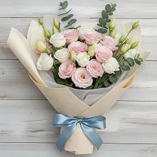 Букет цветов из:  Лизиантусы #REPLACE_PRED# Оренбург