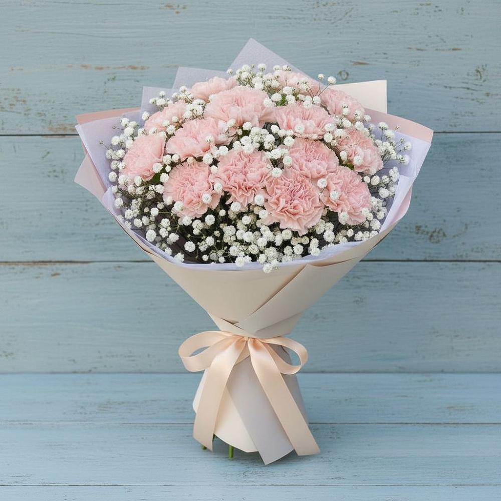 Букет цветов из: Гвоздики в Оренбург