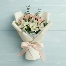 Букет цветов из:  Альстромерии #REPLACE_PRED# Оренбург
