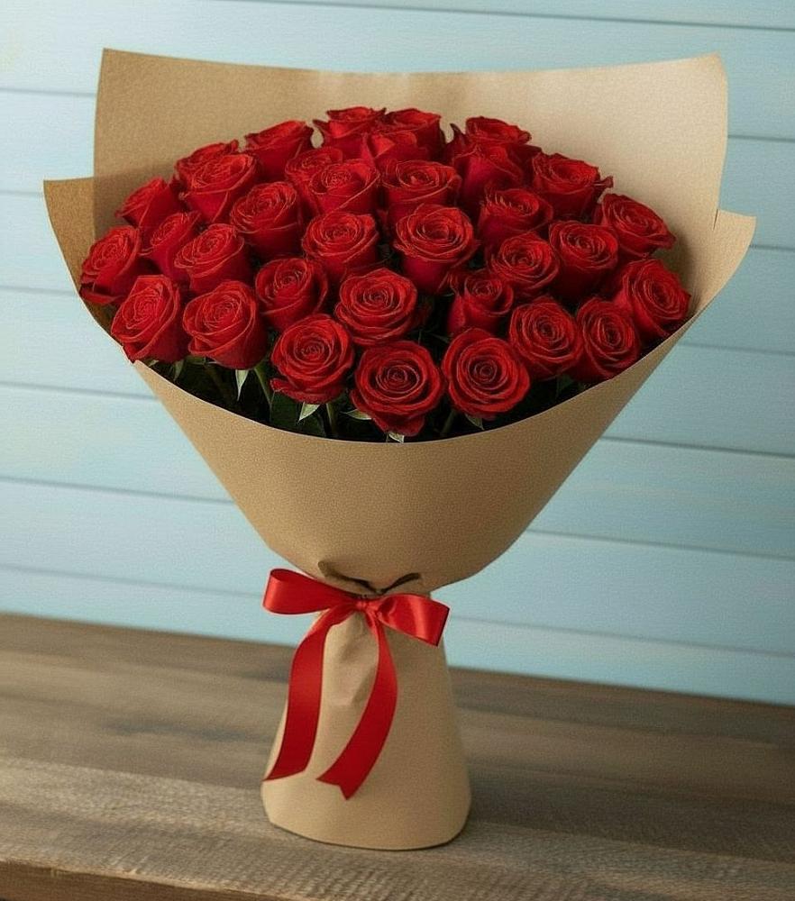 Букет Красные розы Милано в Оренбург