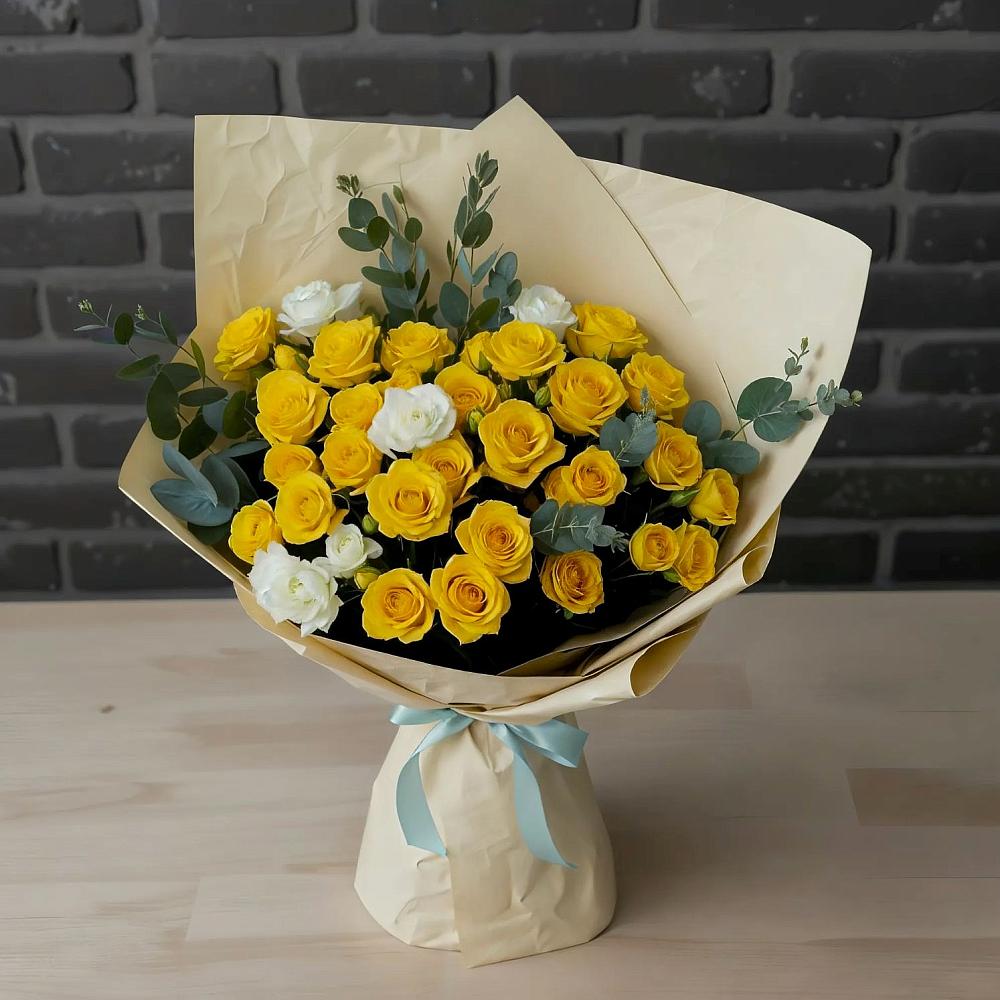 Букет цветов из: Розы в Оренбург