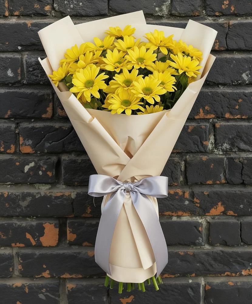 Букет цветов из: Хризантемы в Оренбург