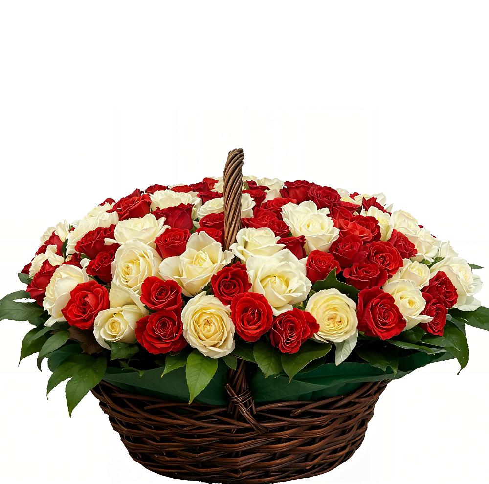 Премиум букет из: Розы в Оренбург