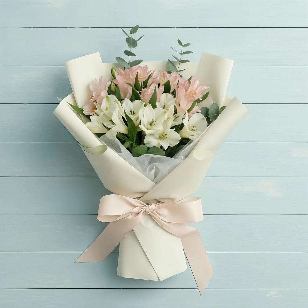 Букет цветов из: Альстромерии в Оренбург