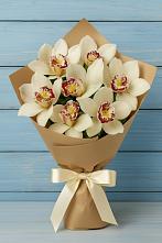 Букет цветов из:  Орхидеи и Розы в Оренбург